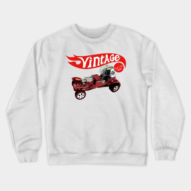 Red Baron Vintage Crewneck Sweatshirt by DistractedGeek